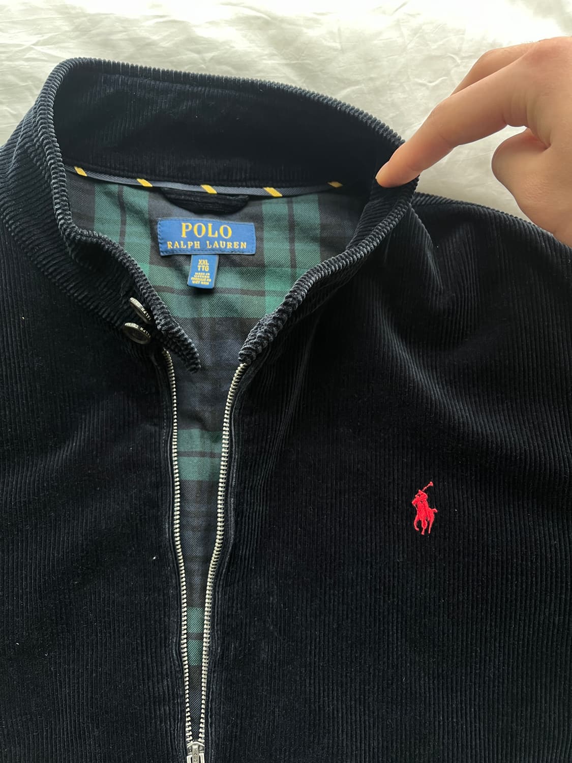 폴로 바라쿠다 코듀로이 xxl 네이비 상품이미지3