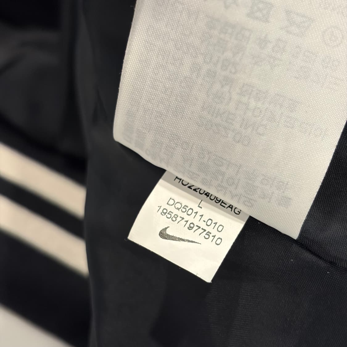 [L] 나이키 NSW 블랙 스타디움 바시티 자켓 D381 상품이미지7