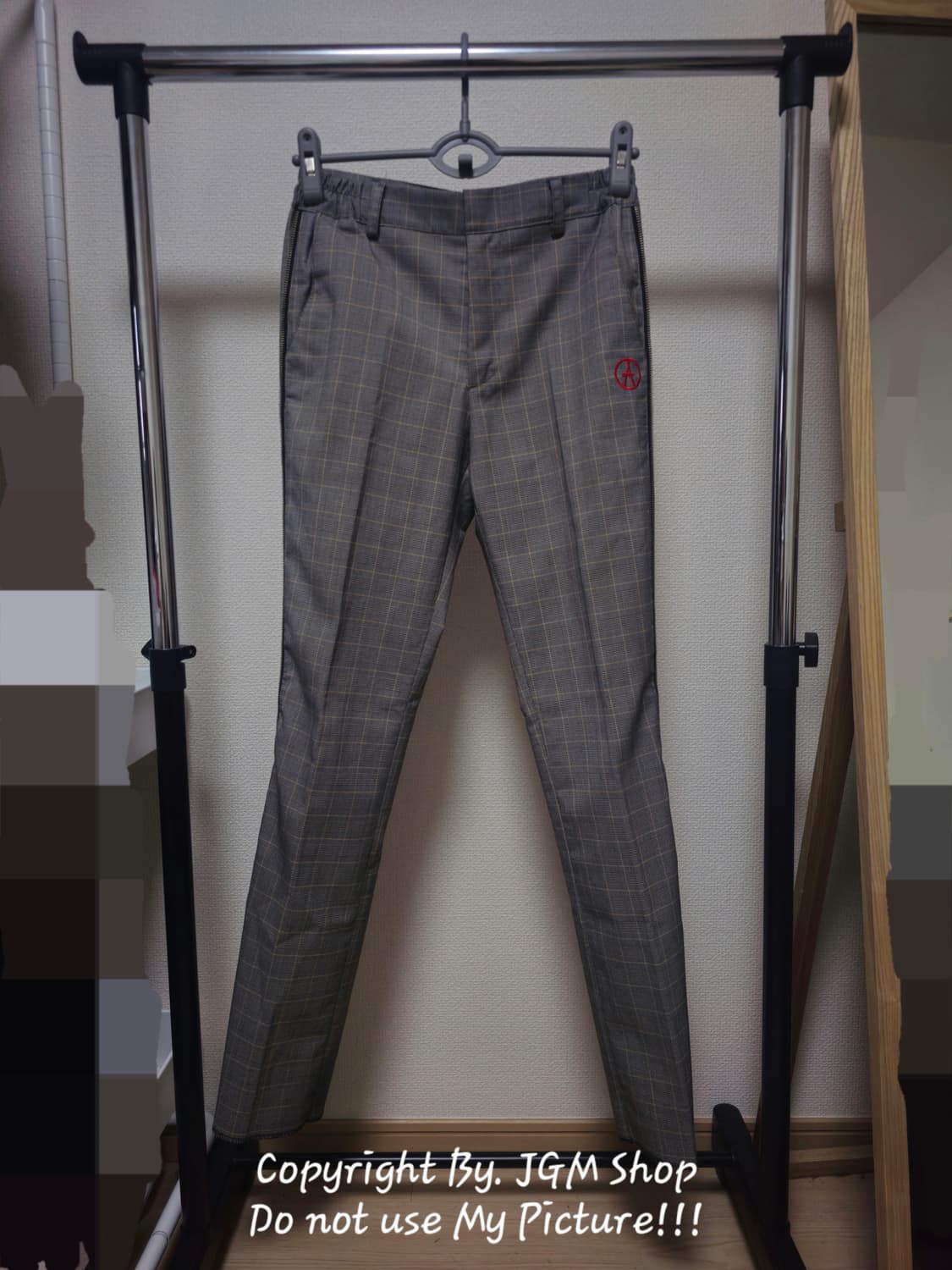 어나더유스 나이트메어 체크 수트 셋업 상품이미지4