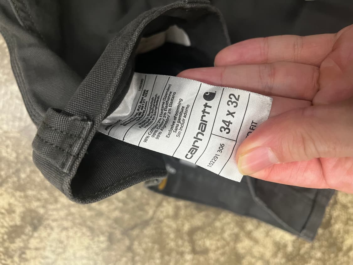 칼하트 카펜터 팬츠 상품이미지7