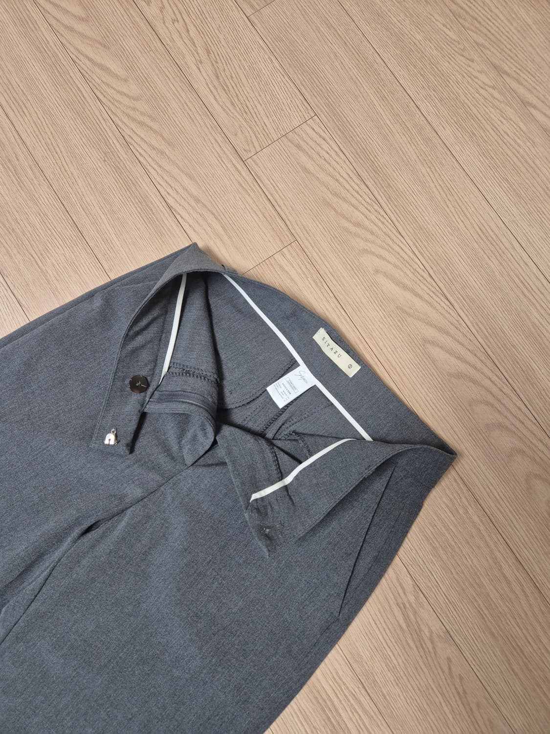 시야쥬 SI PT 7023 롱 와이드 슬랙스 상품이미지3