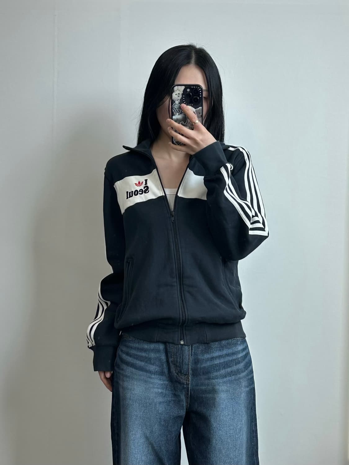 아디다스 아이러브 서울 오래오 배색 져지 상품이미지1