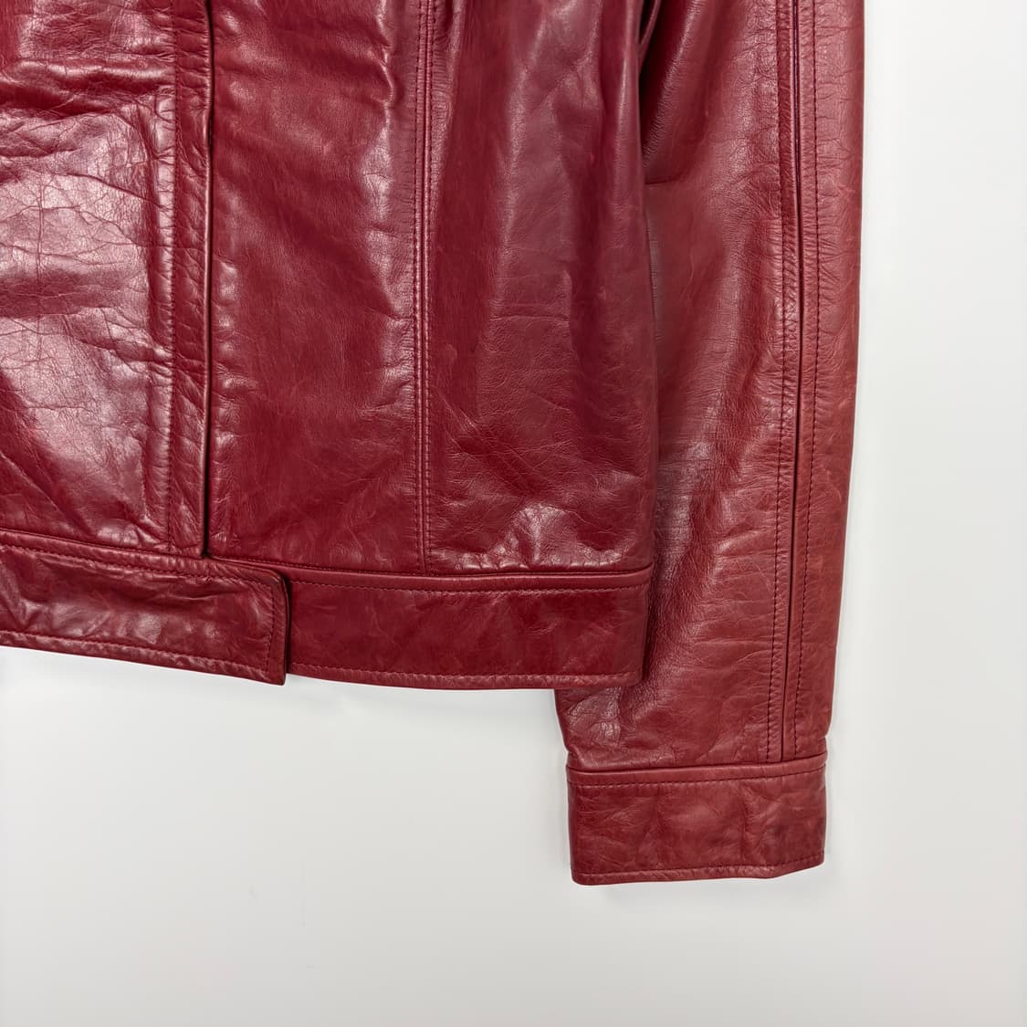 Dkny 도나카란뉴욕 라이더 가죽 자켓  상품이미지4