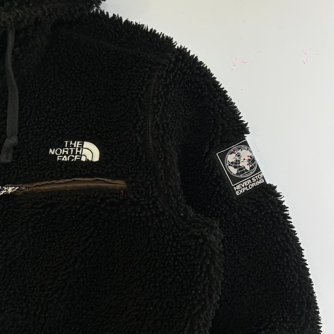 The north face 노스페이스 블랙 후리스 집업 상품이미지5