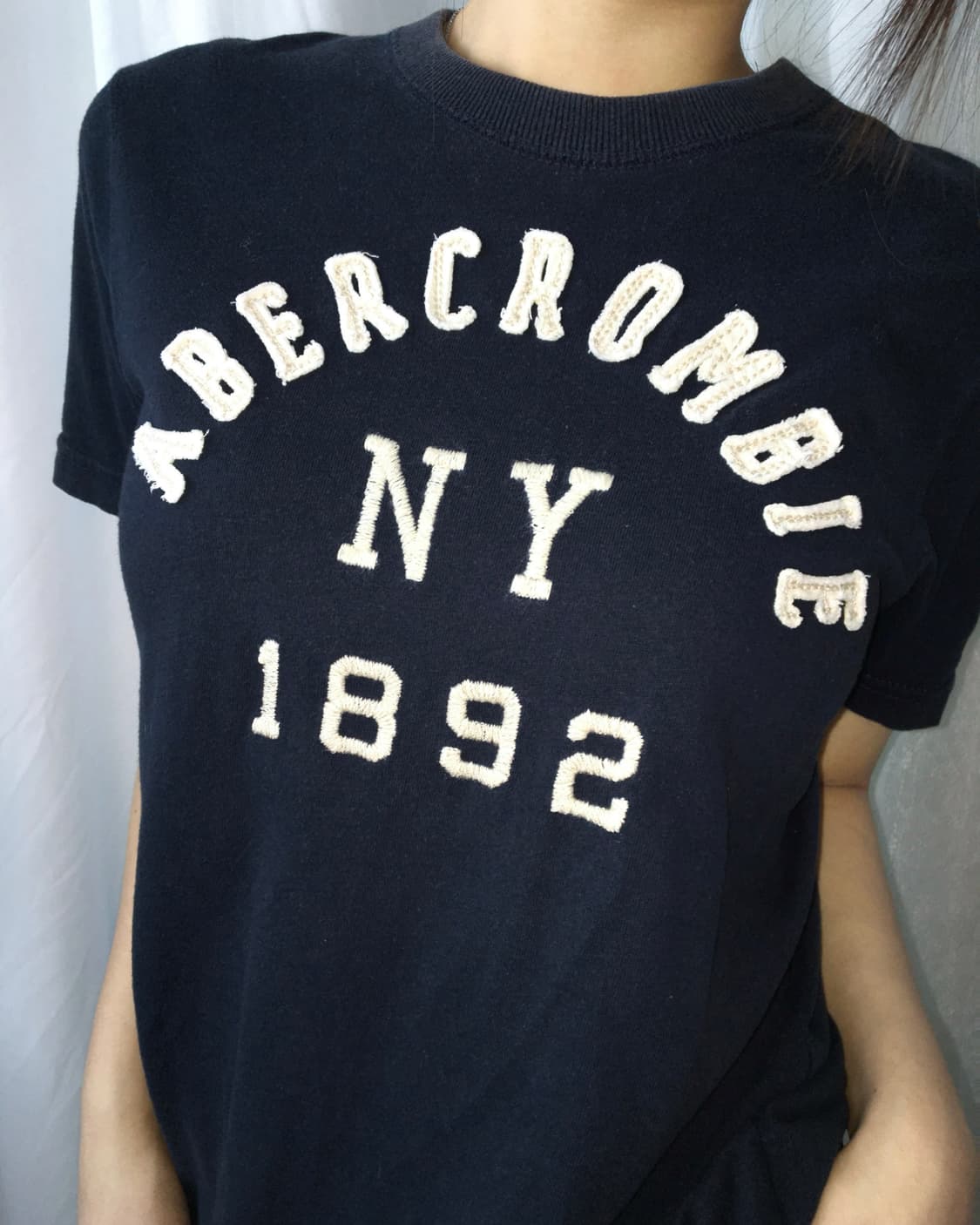 Abercrombie 네이비 티셔츠  상품이미지4