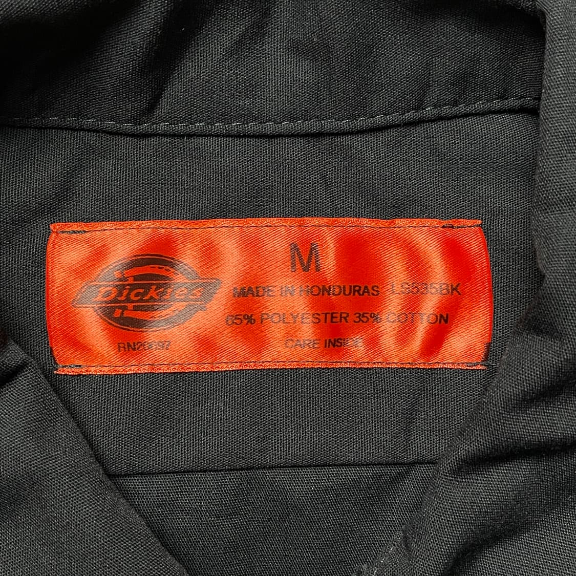 DICKIES 디키즈 데드스탁 블랙 자수 반팔 워크 셔츠 A00991 상품이미지9