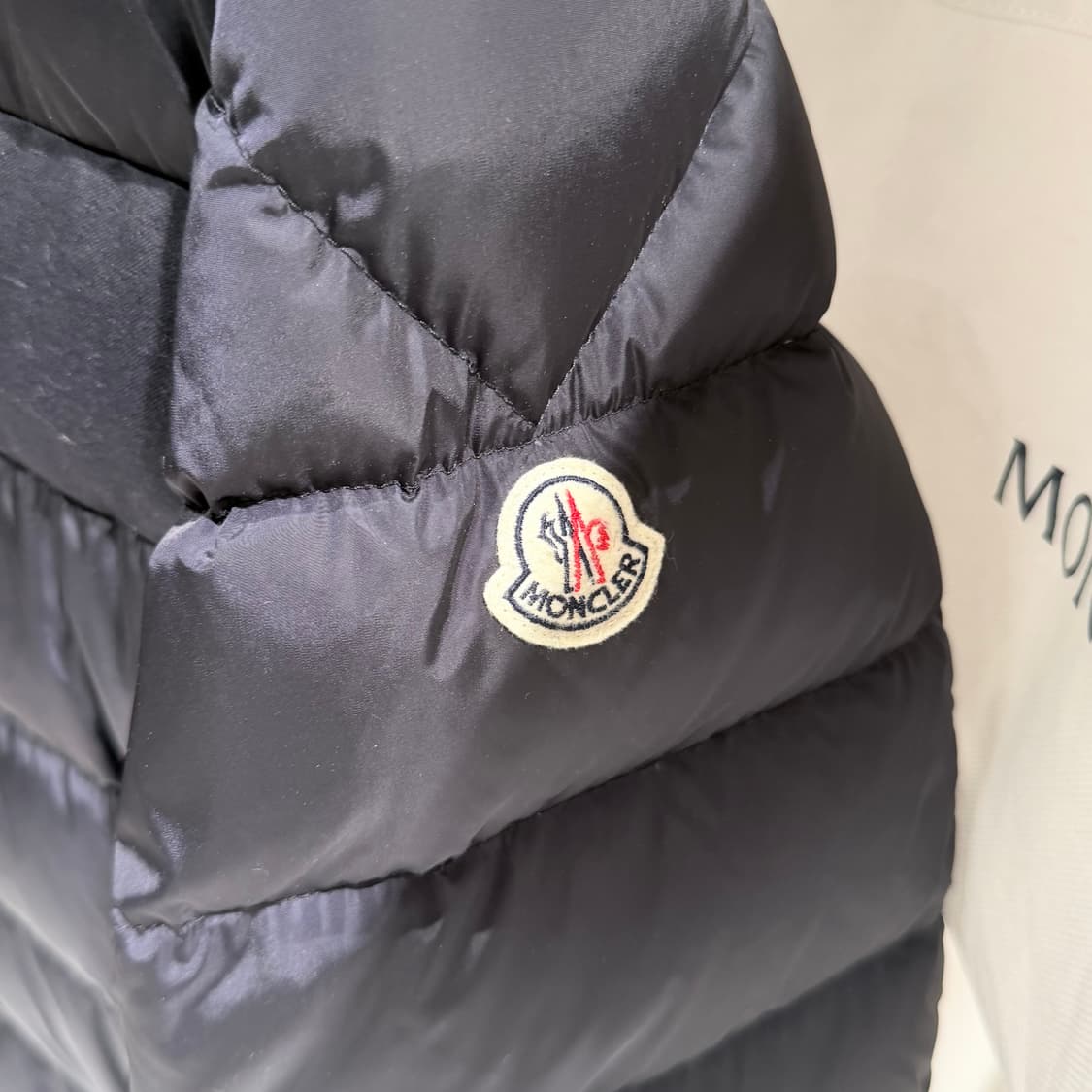 (A+/7) / 몽클레어 룰 패딩 점퍼 네이비 상품이미지5