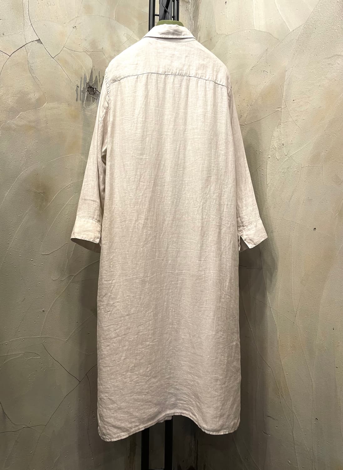 Fedeli 페델리 린넨 100% 셔츠 원피스 가디건 66~77 상품이미지4