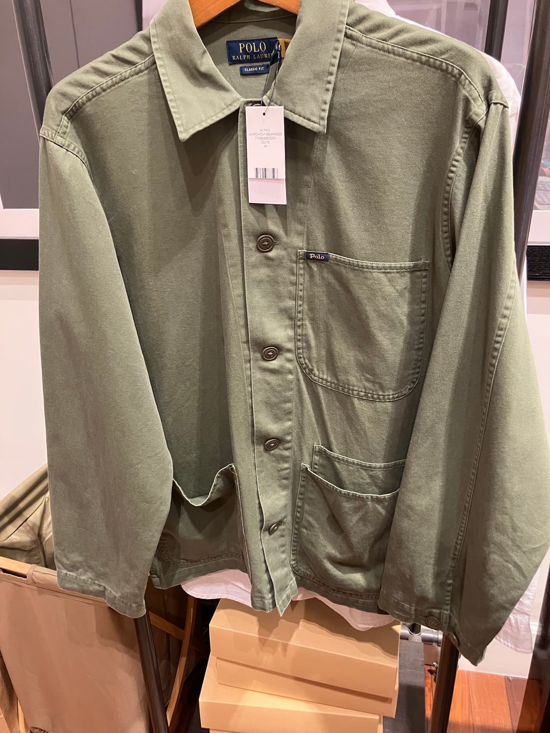 폴로 초어자켓 새제품 팝니다 상품이미지1