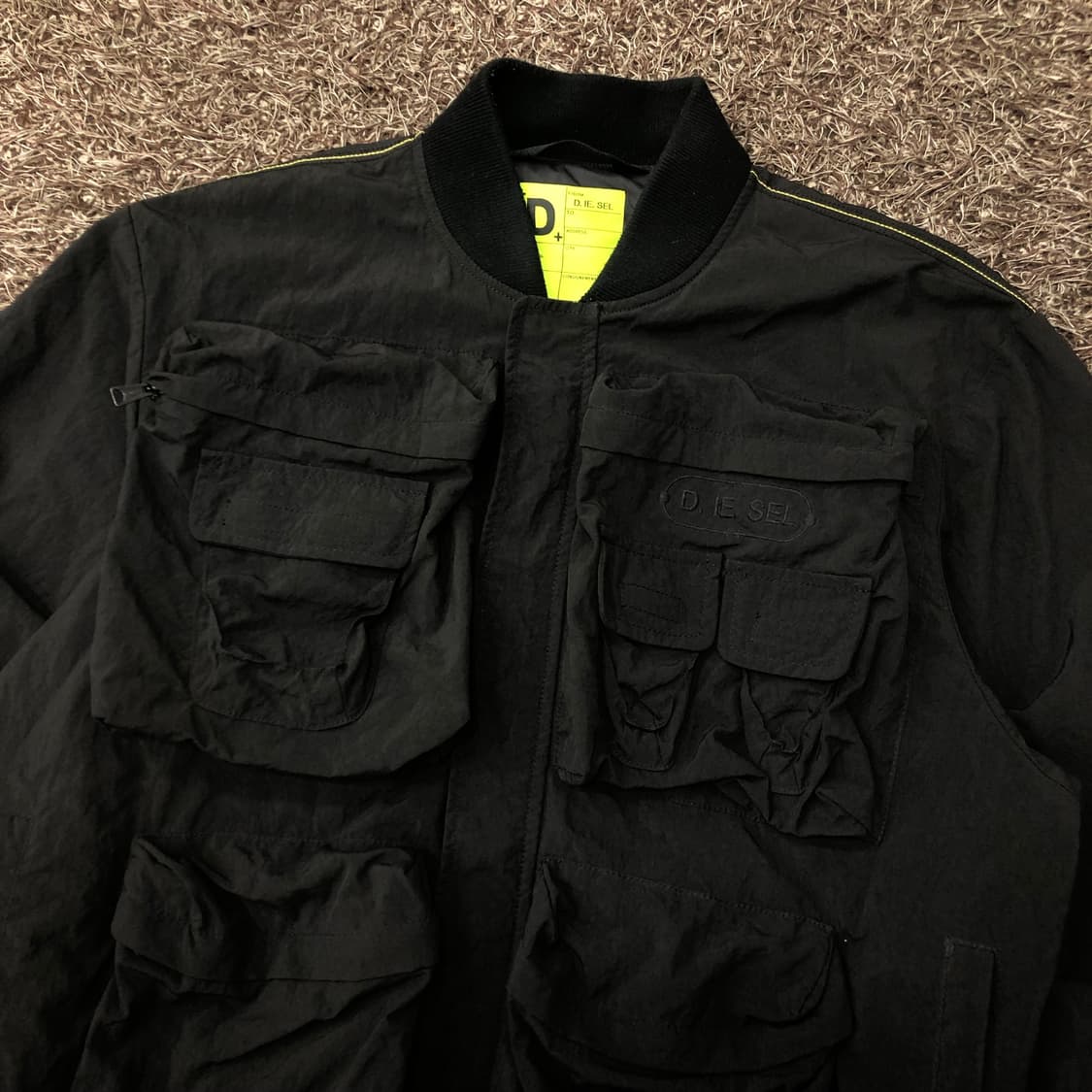 디젤 맥시 포켓 투웨이 봄버 자켓 상품이미지2