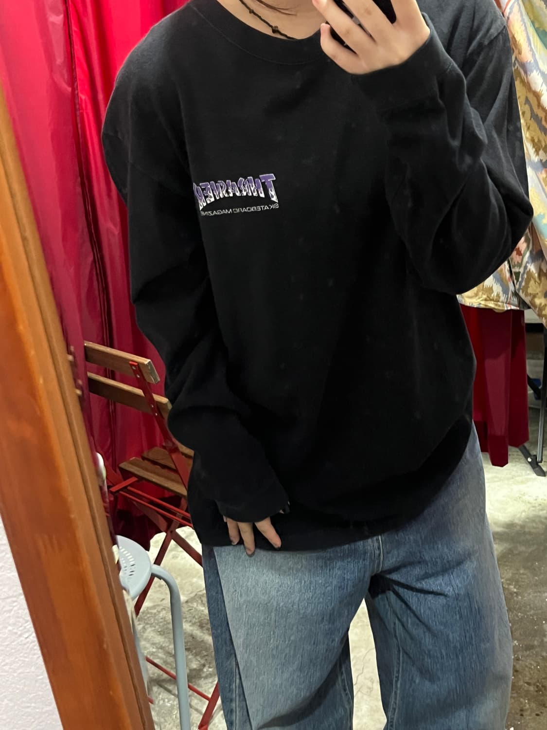Thrasher 트레셔 긴팔 티셔츠 XL 상품이미지1