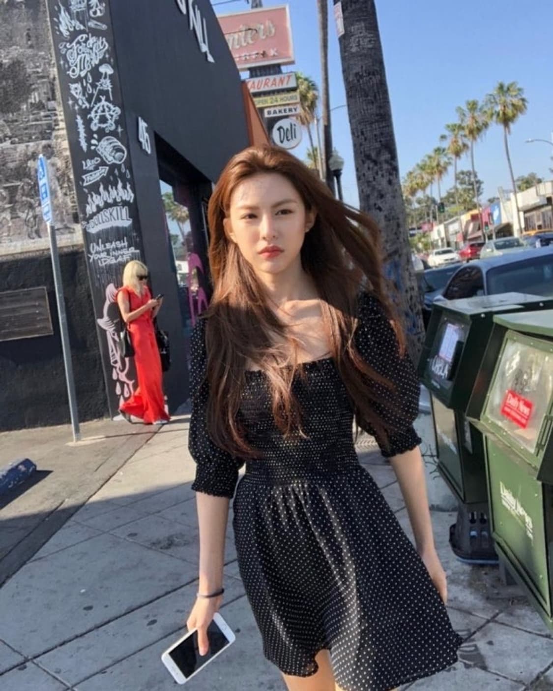 *새상품* 리포메이션 고윤정 드레스 elle smoked dress 상품이미지1