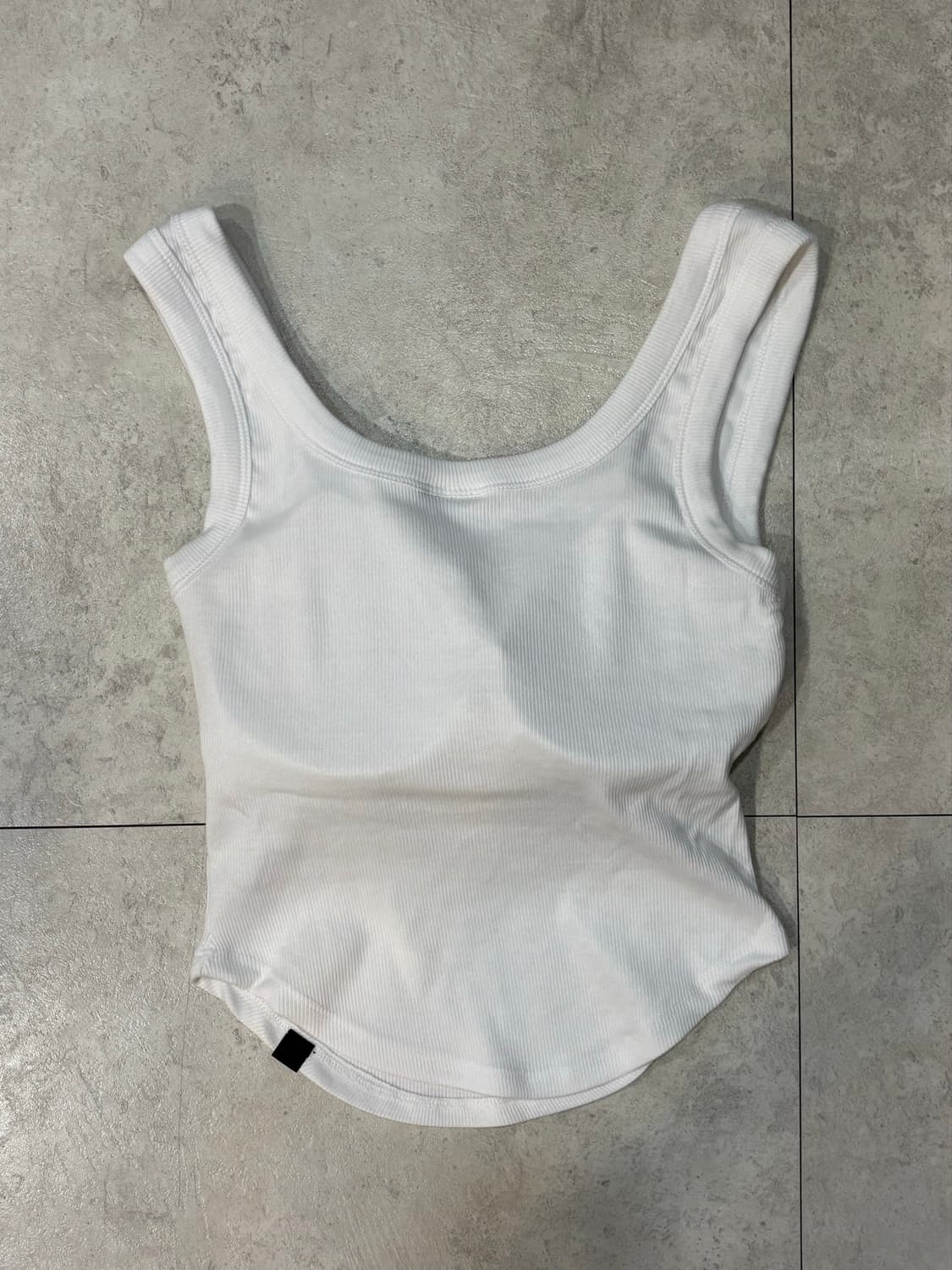 어스지구) Slim Curve Bra Sleeveless WH F 상품이미지8