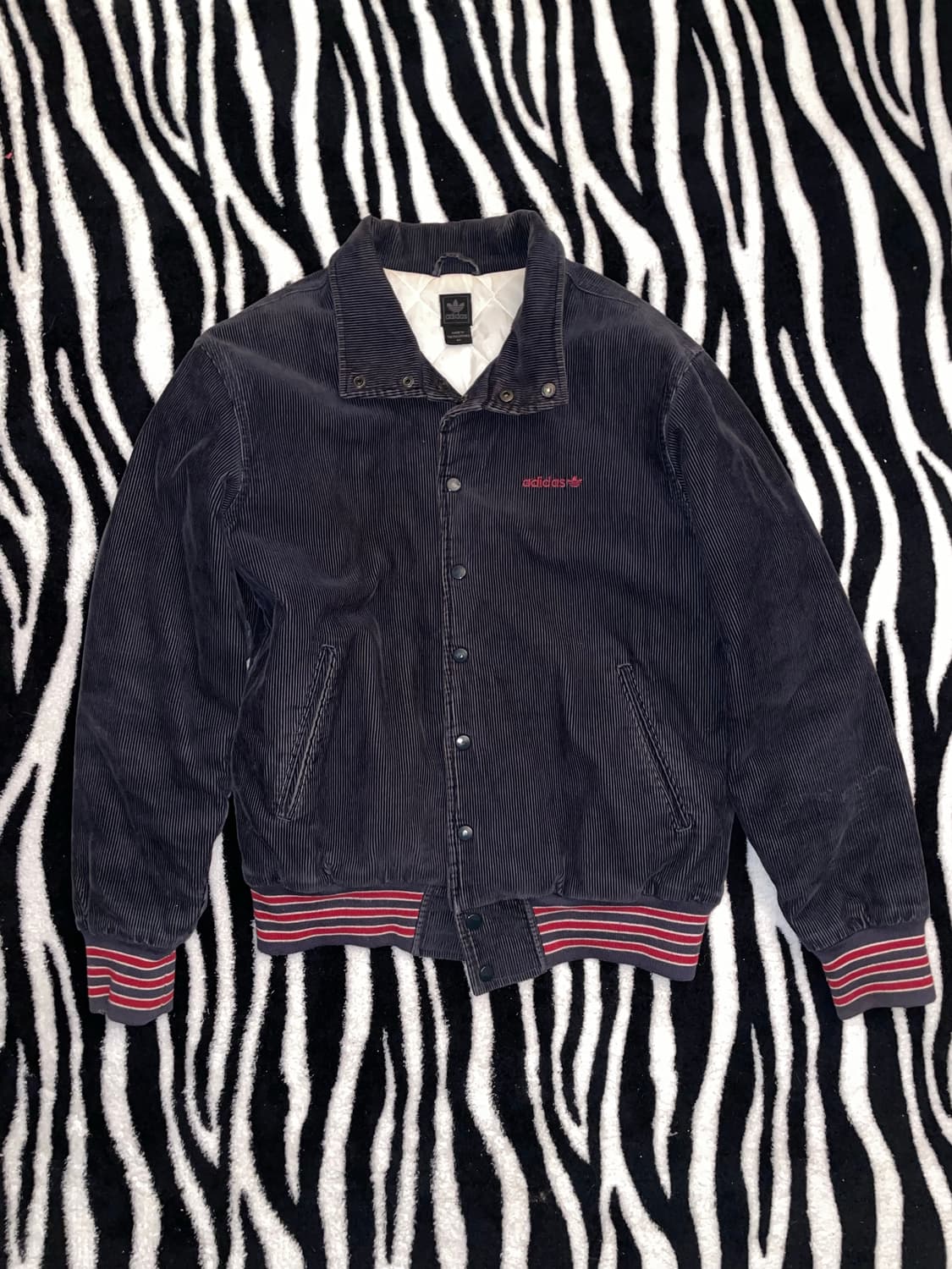 아디다스 네이비 코듀로이 자켓 상품이미지1