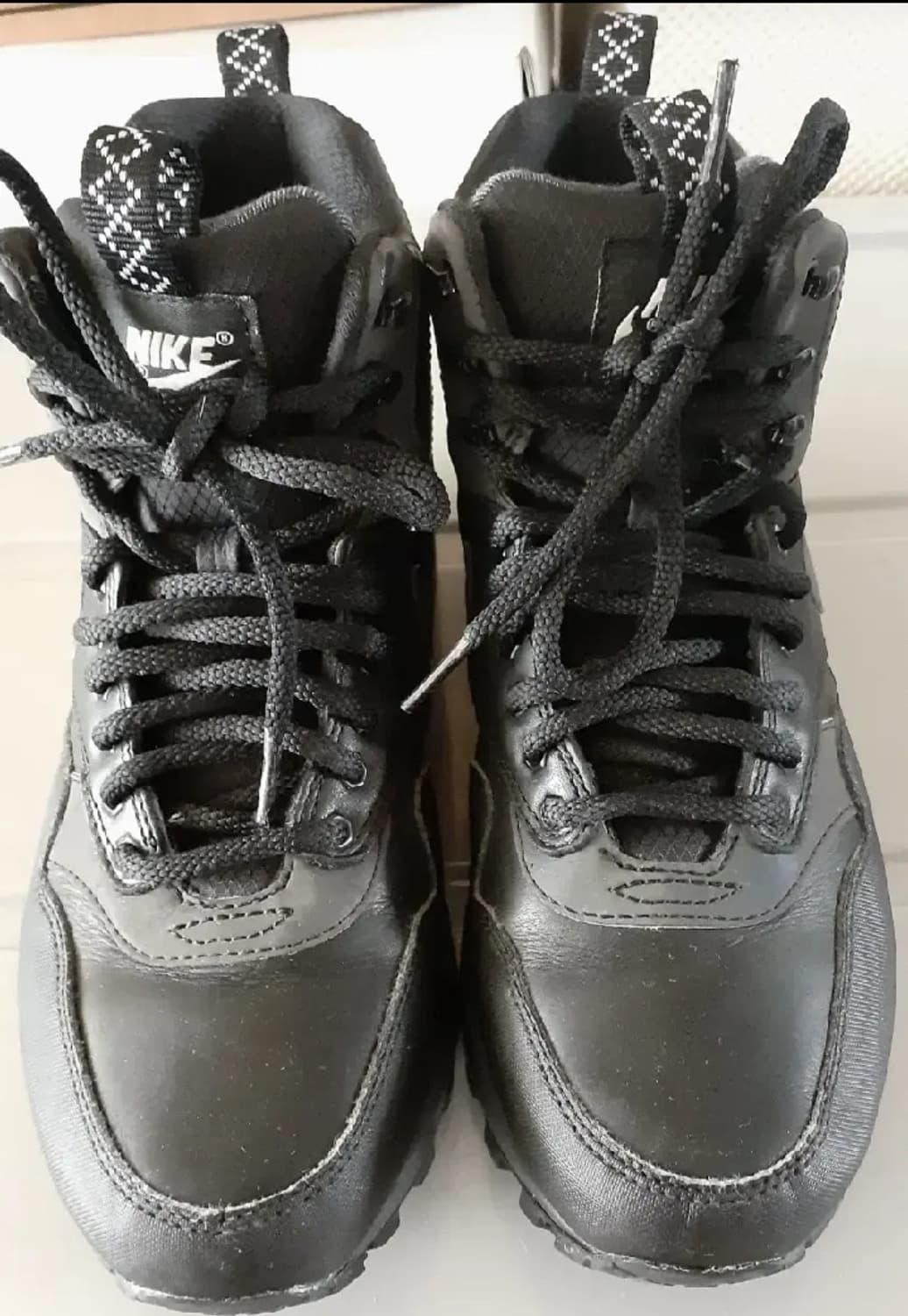 나이키 에어맥스1 미드 블랙 리플렉트 부츠 235 상품이미지2