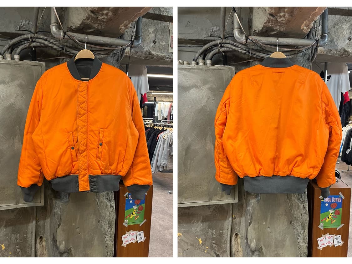 알파인더스트리 ma1 리버시블 항공점퍼 카키 XL #csz1993 상품이미지3