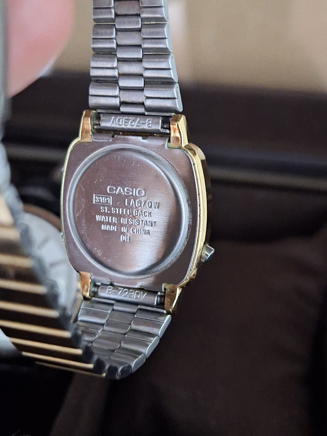 카시오 남녀 공용 골드메탈  시계판매합니다 상품이미지5