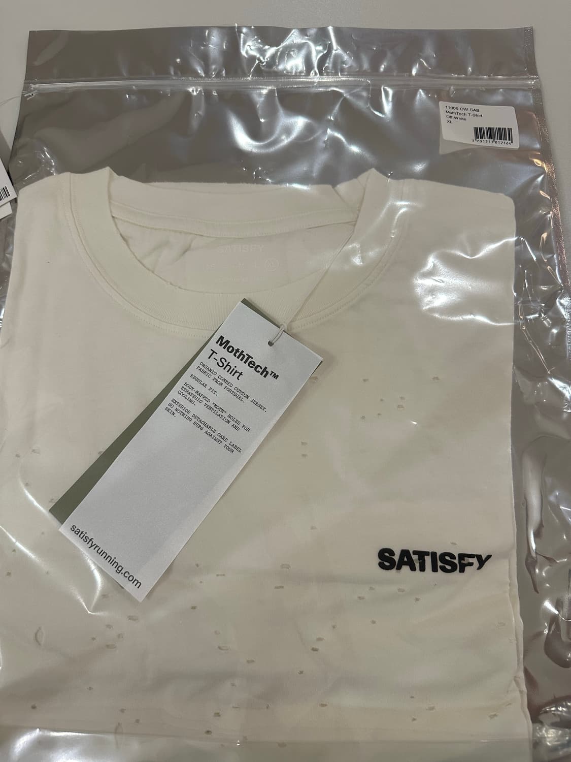 [NEW][XL] SATISFY MOTHTECH T-SHIRT 상품이미지1