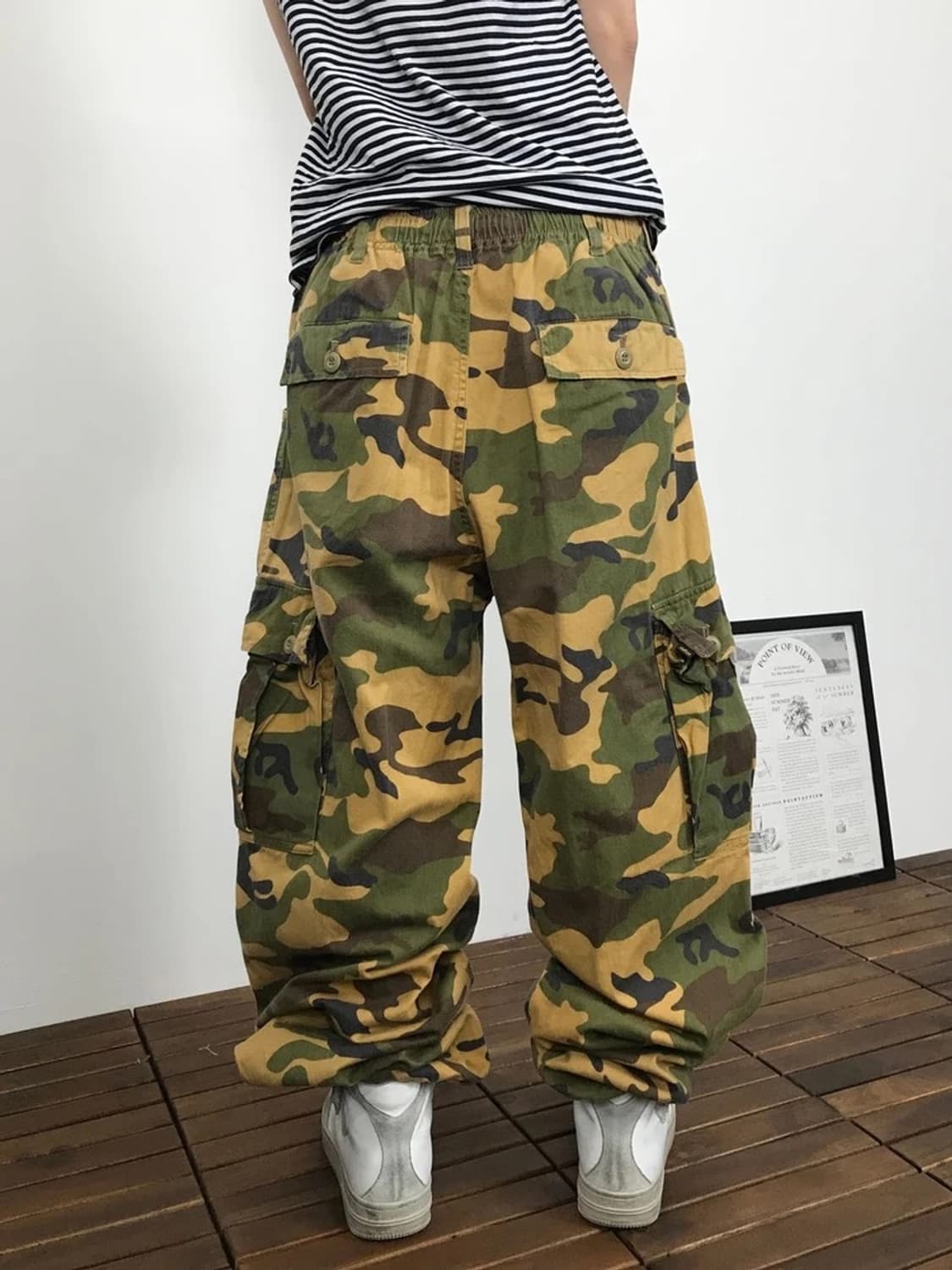 ALPHA Camo Cargo Jogger Pants 상품이미지2