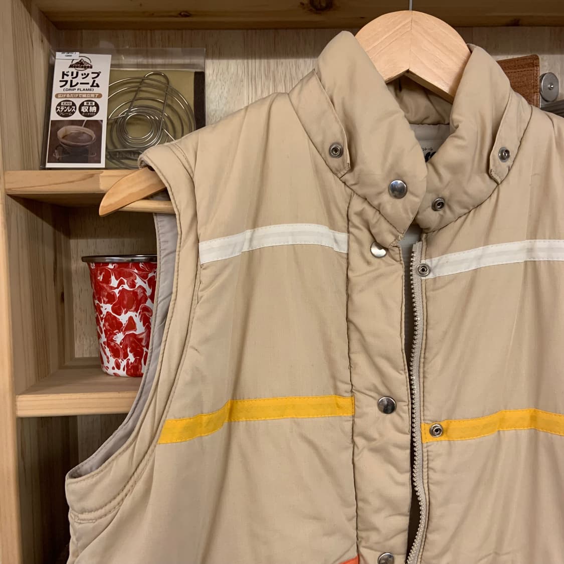 일본 빈티지 테이핑 베스트 상품이미지2