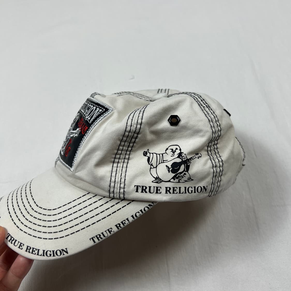 트루릴리젼 true religion 패치로고 볼캡 모자 상품이미지4