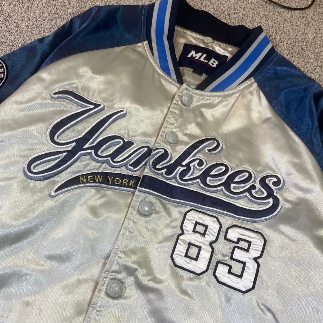 MLB 엠엘비 뉴욕양케스 스타디움 자켓 상품이미지2