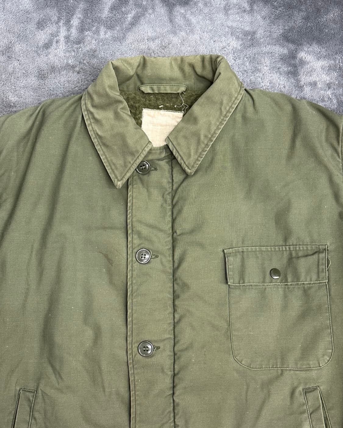 70s US Navy A-2  deck jacket 상품이미지1
