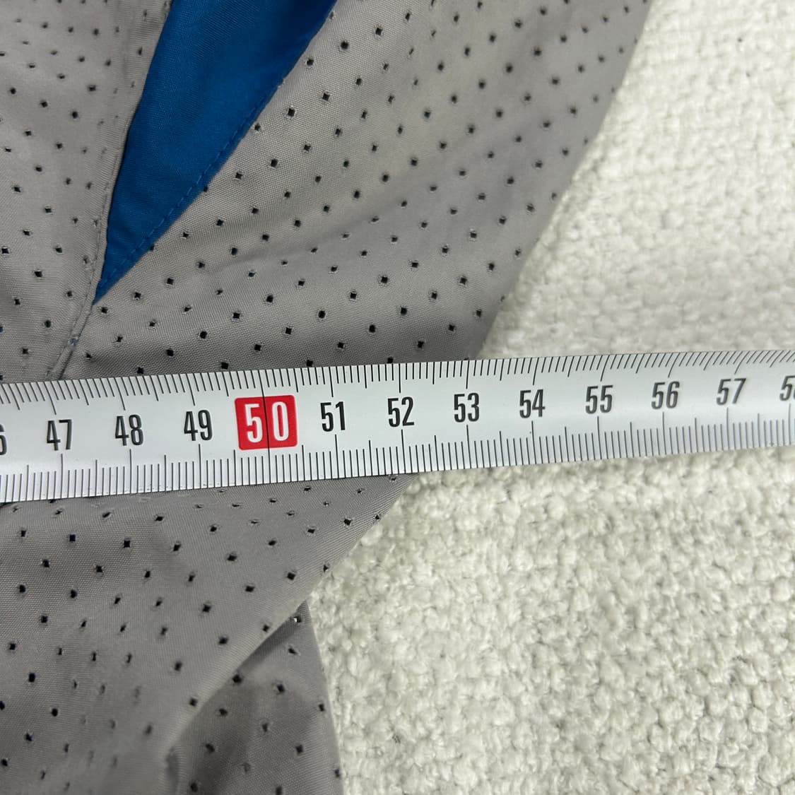 살로몬 블루/회색 바람막이 자켓 m 상품이미지4