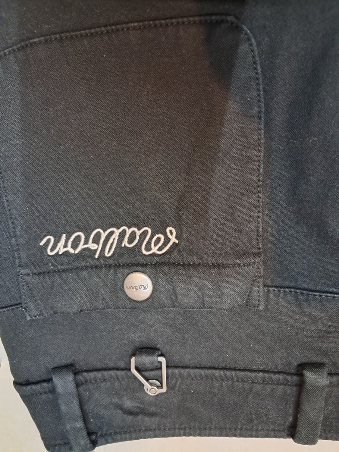 말본 블랙 카고 조거 팬츠 상품이미지3