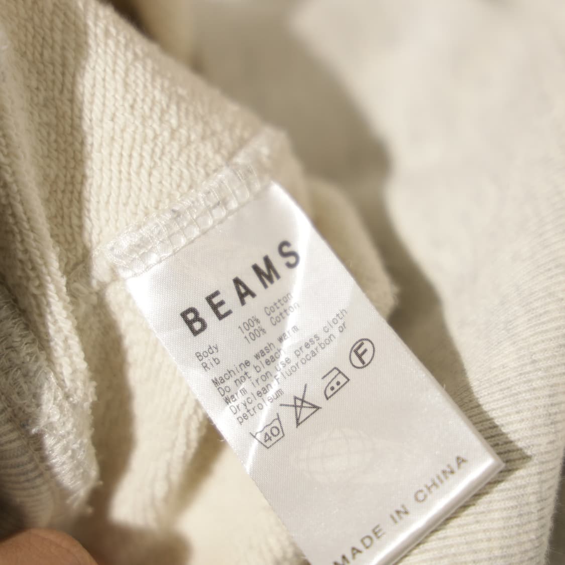 빔즈 인디아나 펠트 자수 맨투맨 스웻 상품이미지7