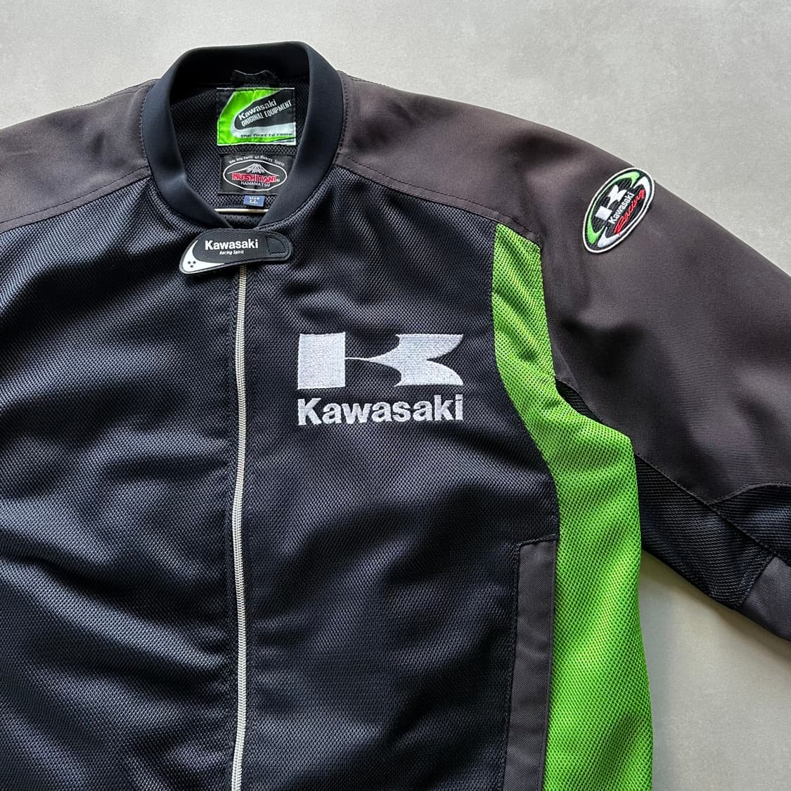 [L]KAWASAKI 가와사키 메쉬 레이싱 자켓 상품이미지5