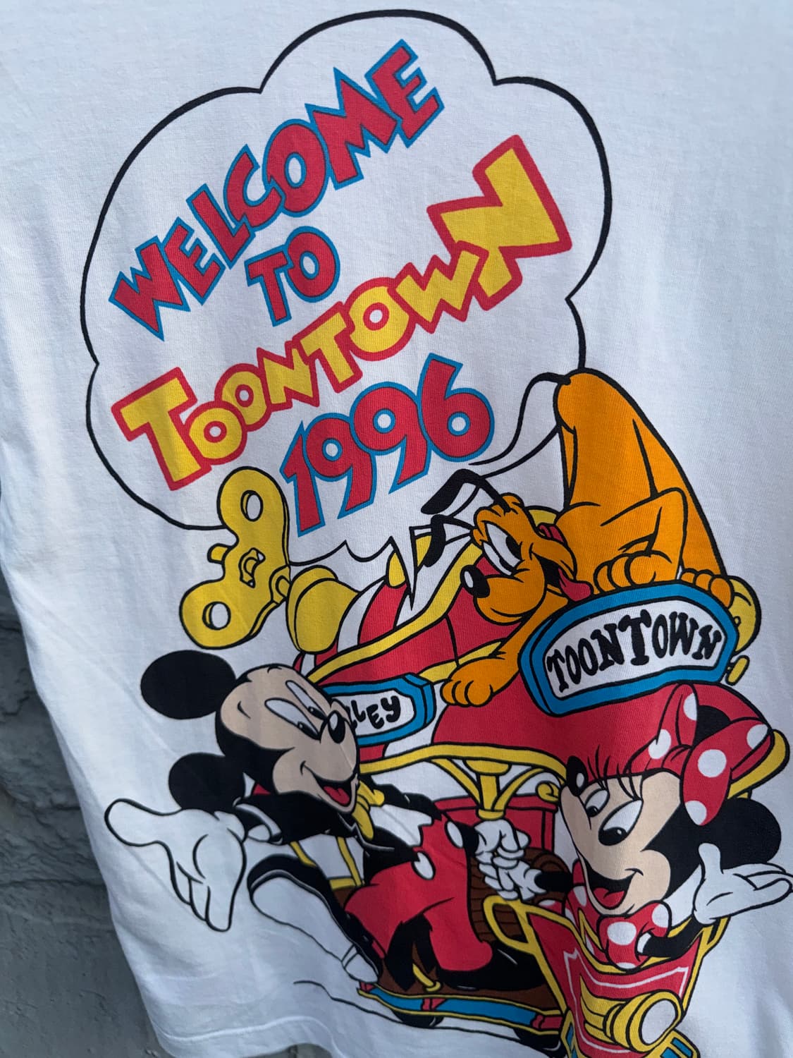 Disney 디즈니 1996 그래픽 빈팔 티셔츠 상품이미지3