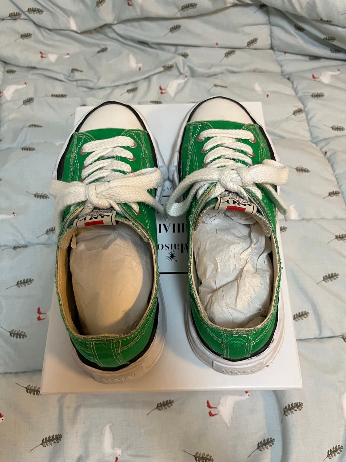 메종 미하라 야스히로 피터슨 그린 43size 상품이미지6