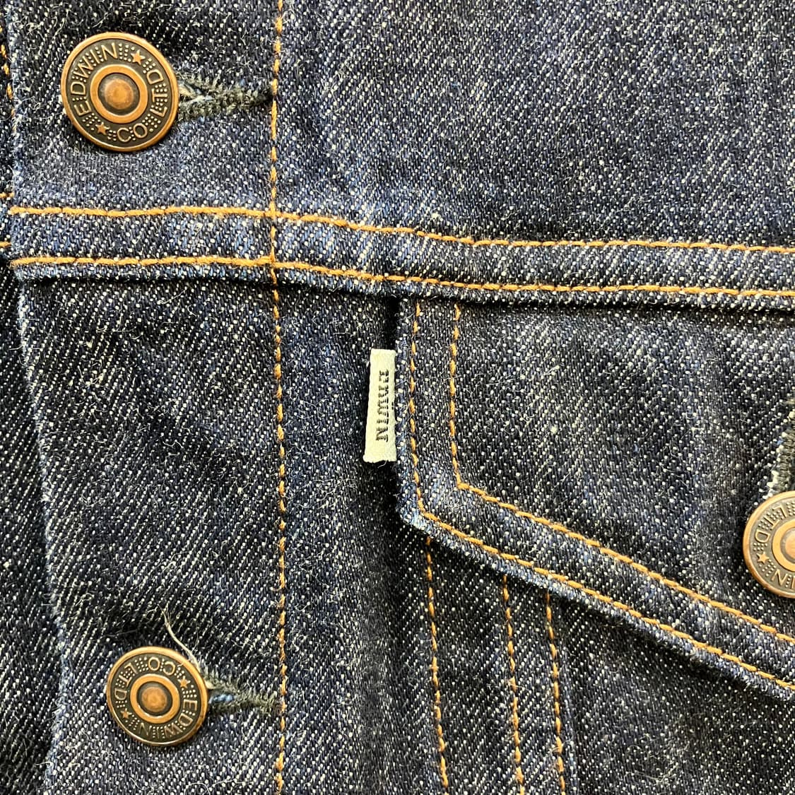 에드윈 진청 데님자켓 M 상품이미지4