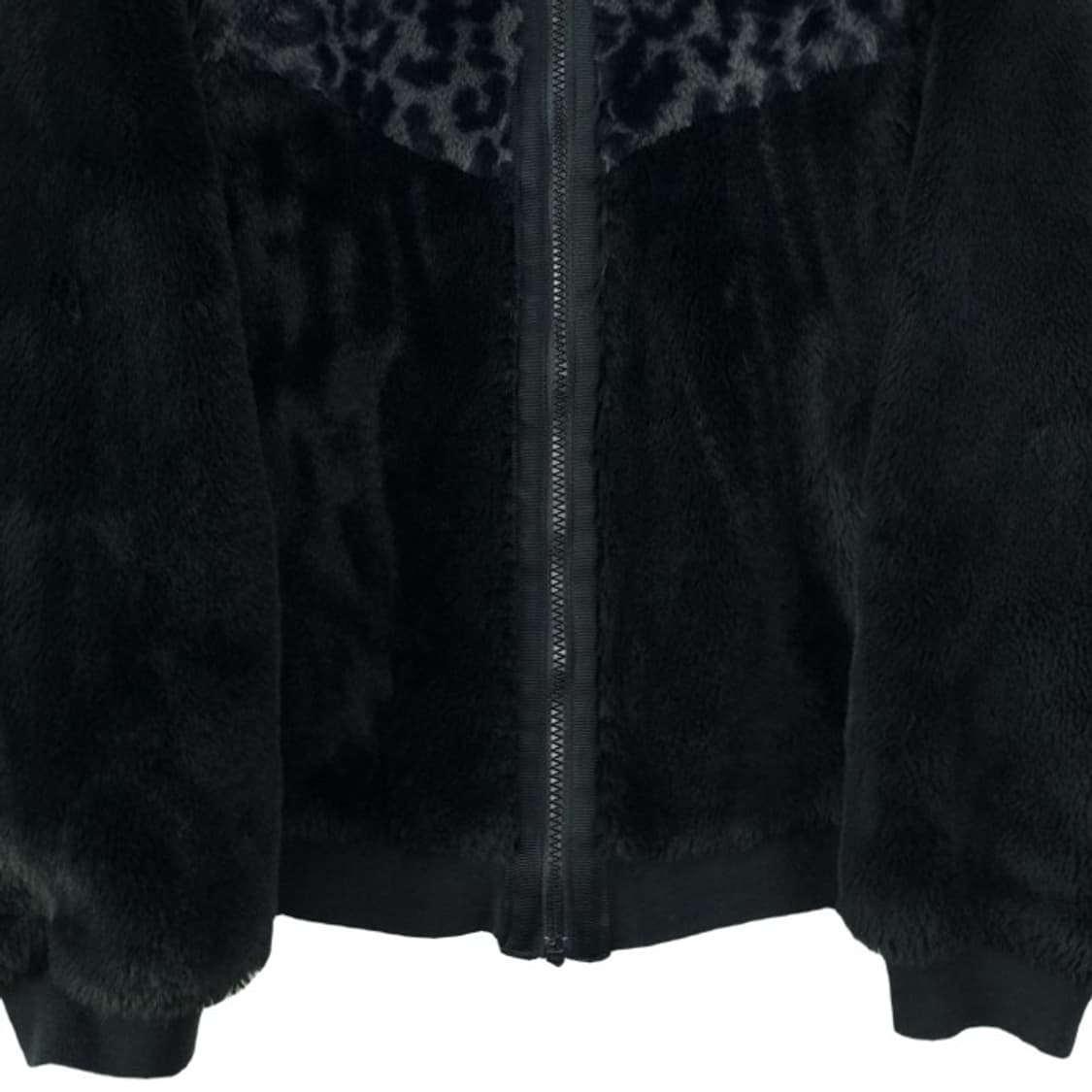 [나이키] 스우시 자수 레오파드 후드 쉐르파 후리스 자켓 M19568 상품이미지5