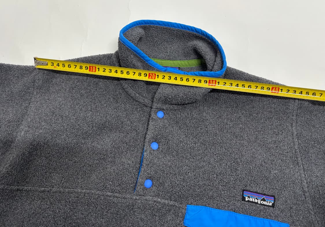 헤비모델)빈티지파타고니아 신칠라 스냅티 그레이 멘즈xs 상품이미지9