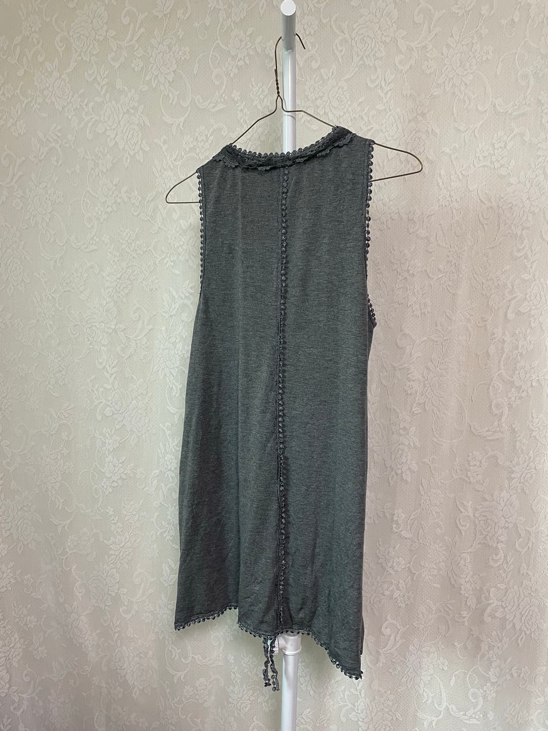 boho lace layered vest 상품이미지7