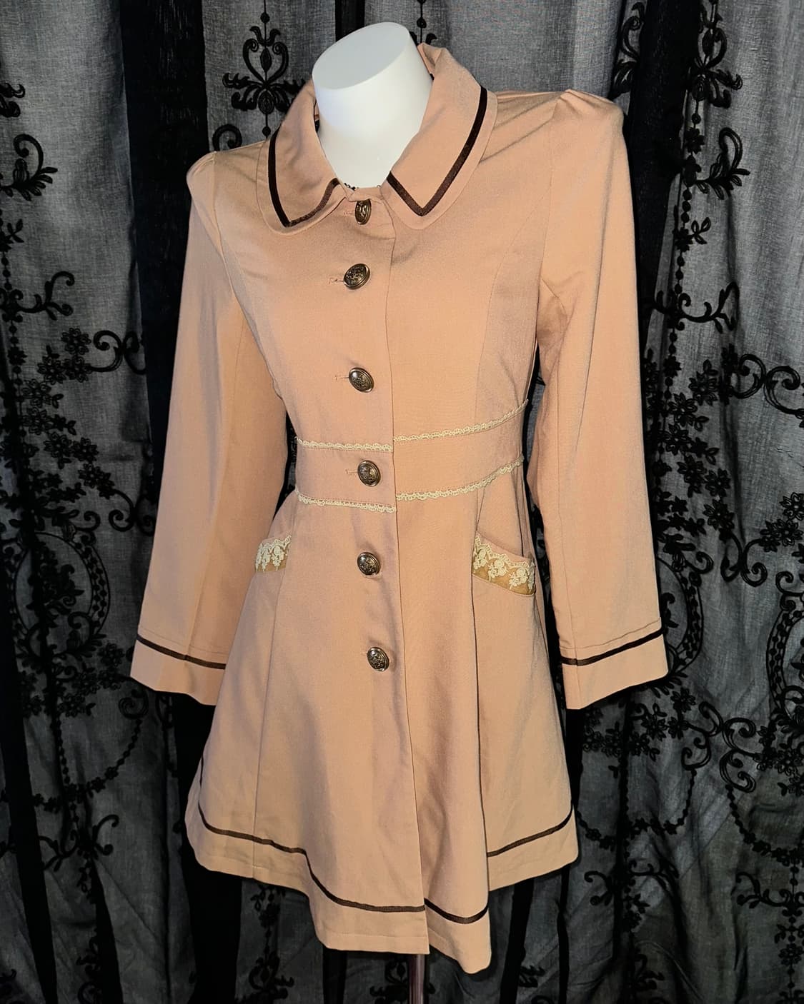 Pink Beige Lovely Coat 상품이미지2