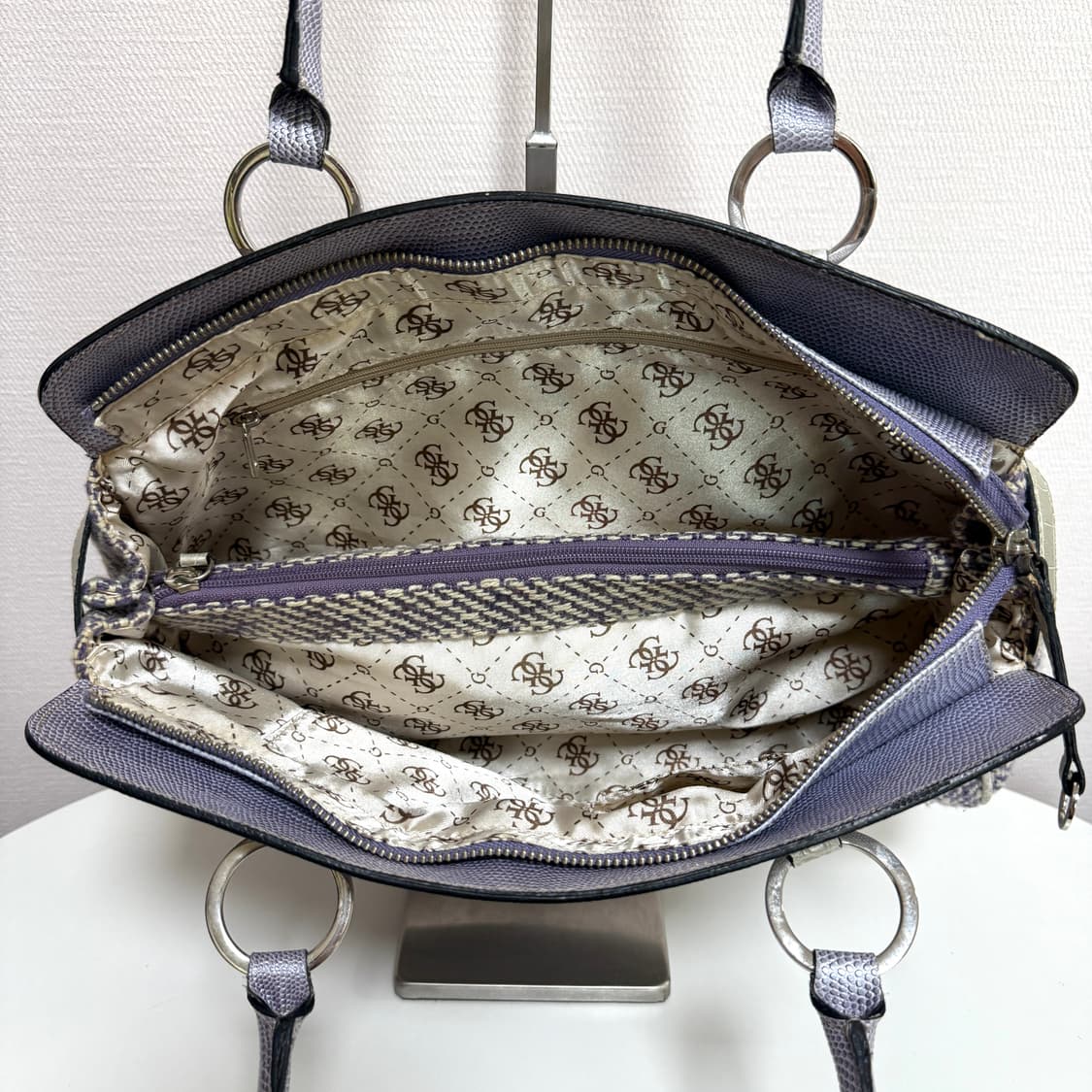 Y2k 희귀 게스guess 갸루 토트백 상품이미지7