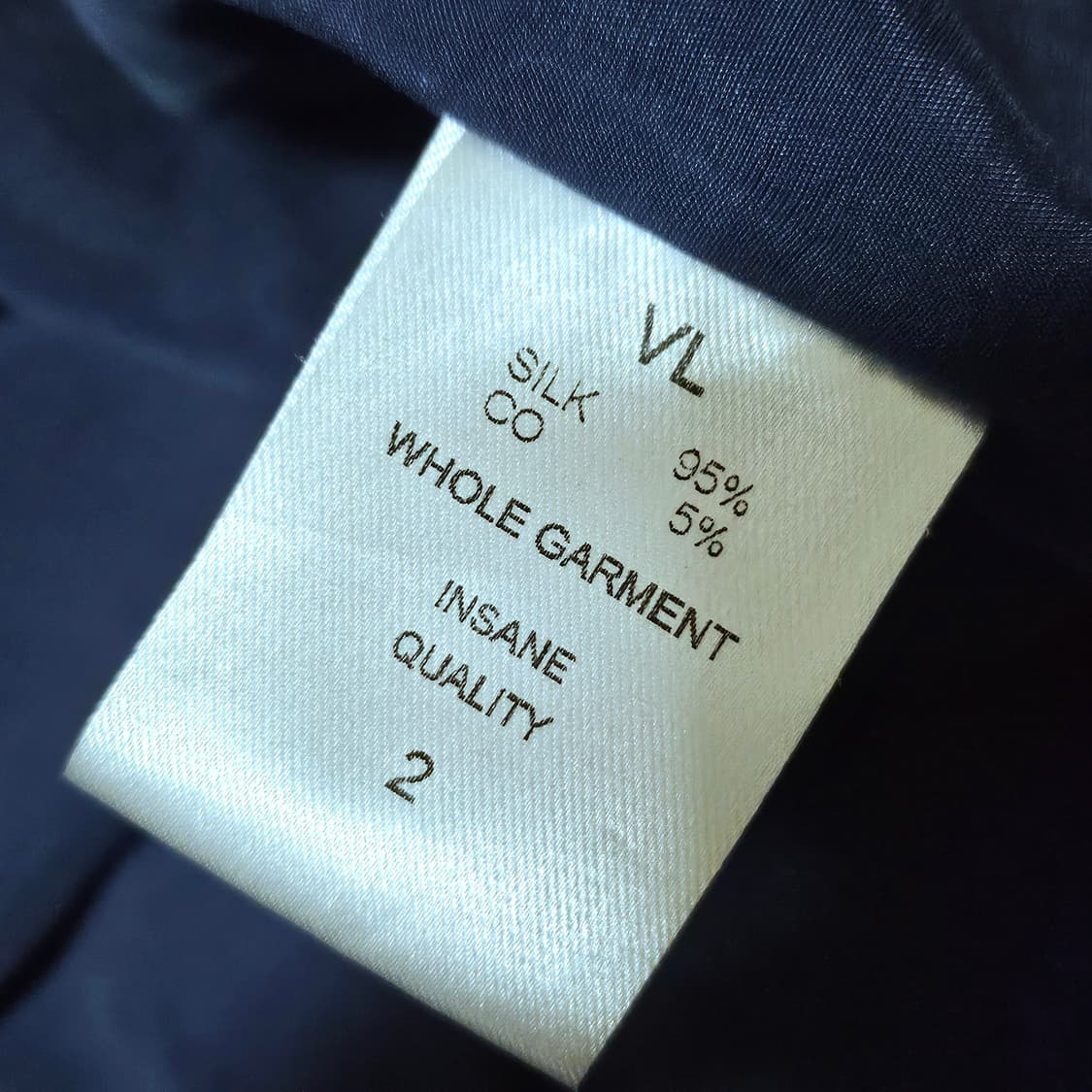 [2] 블라인드파일즈 실크 블루종 블루 상품이미지4