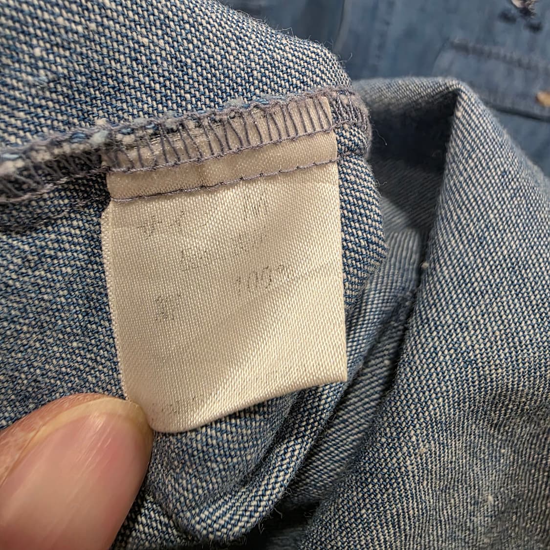 Hanric Hawk 아메리칸 캐주얼 데님 카라셔츠 상품이미지6