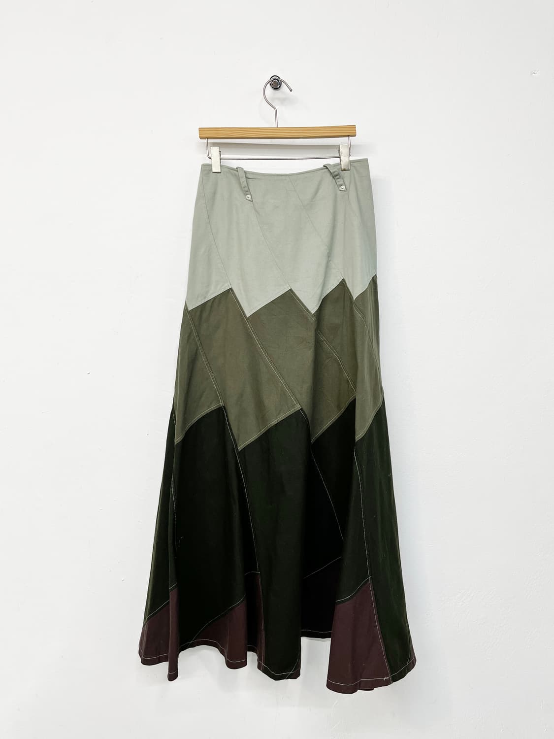 CLUTCH 패치 롱 스커트 상품이미지8