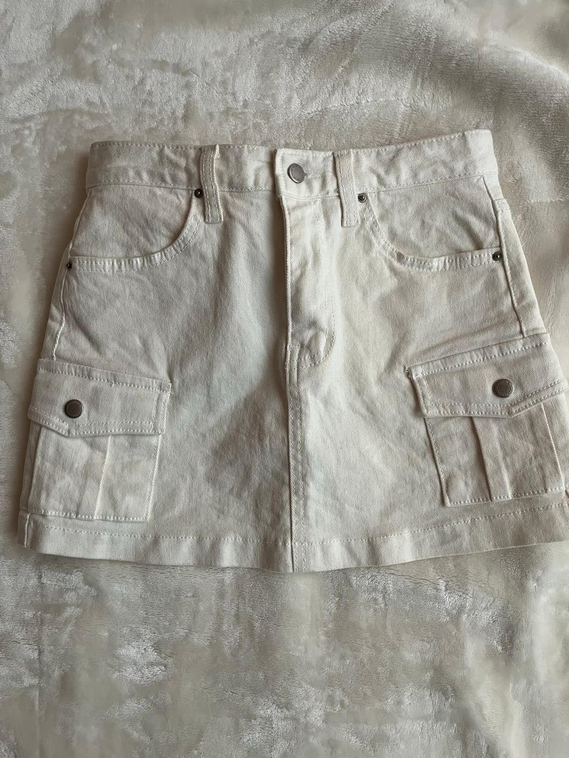 애즈온 SIDE POCKET CARGO SKIRT (s) 상품이미지2