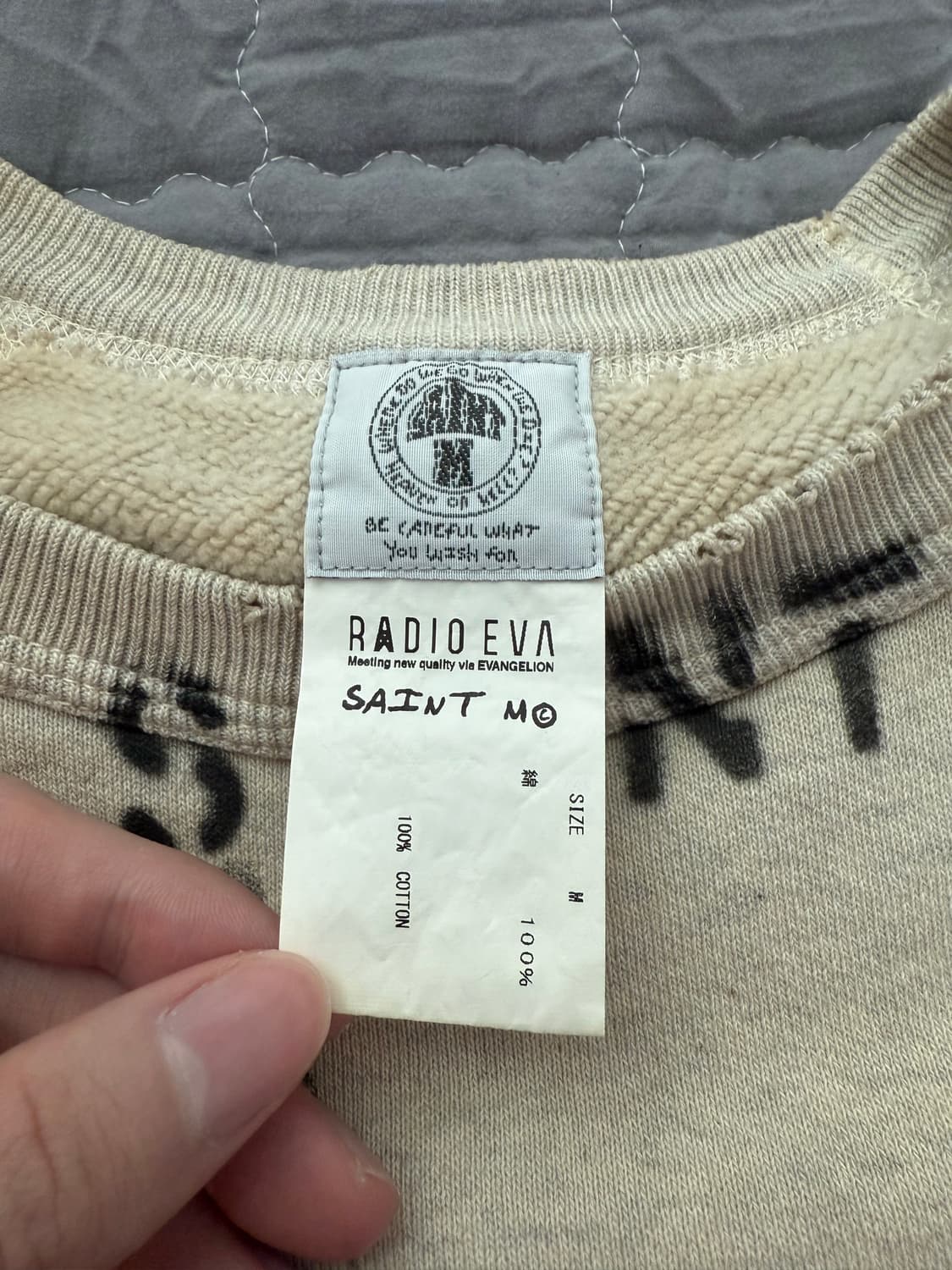 m)세인트미카엘 에반게리온 초호기 스웻 상품이미지3