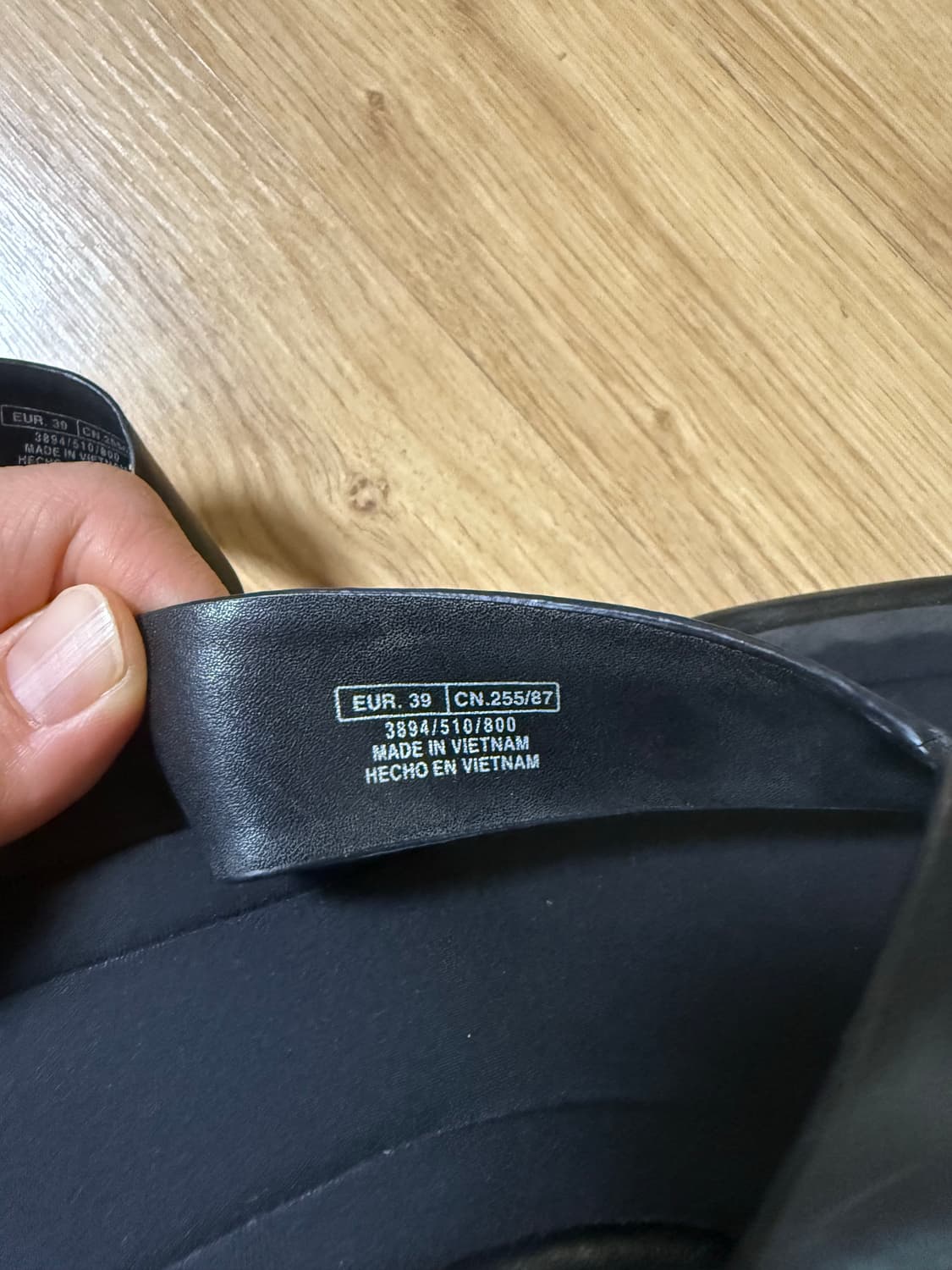 더로우 스타일 자라 샌들 39 블랙 상품이미지2
