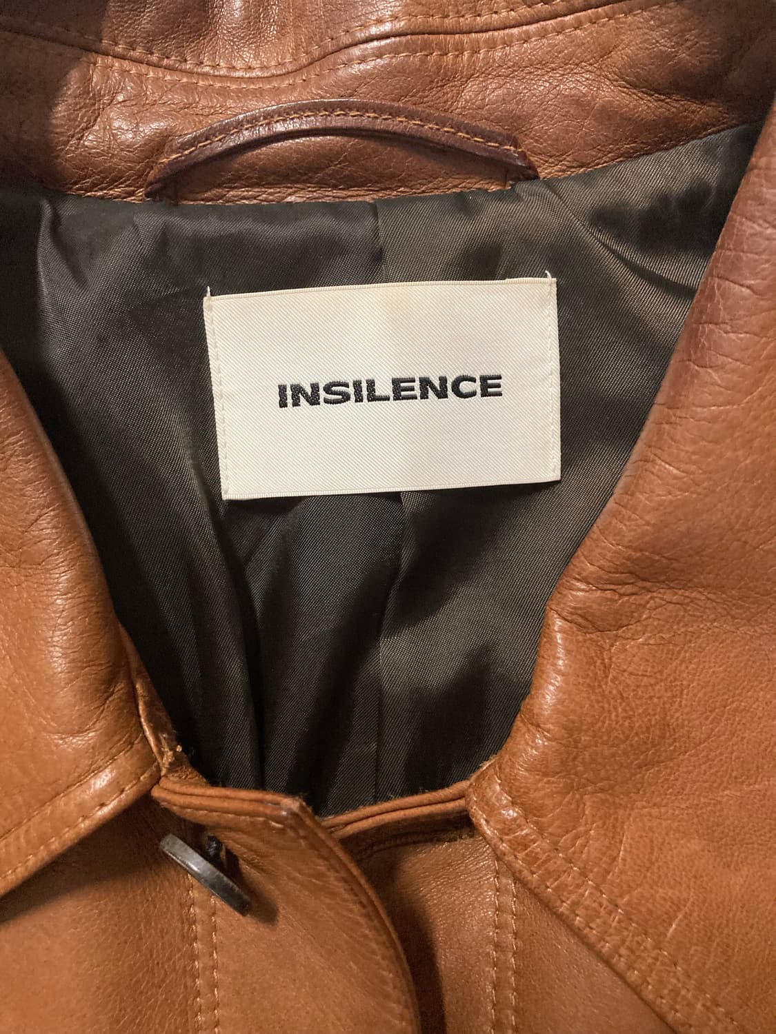 인사일런스 램스킷 가죽자켓 팝니다 상품이미지2