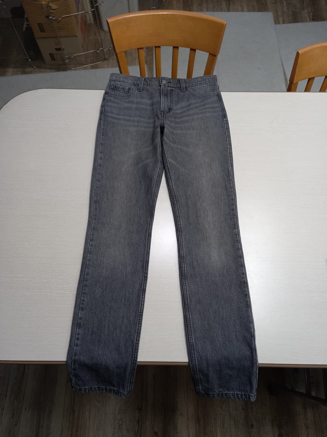 30 리바이스511 약기모 워싱 스판 슬림일자진 다크그레이 30-141 상품이미지1