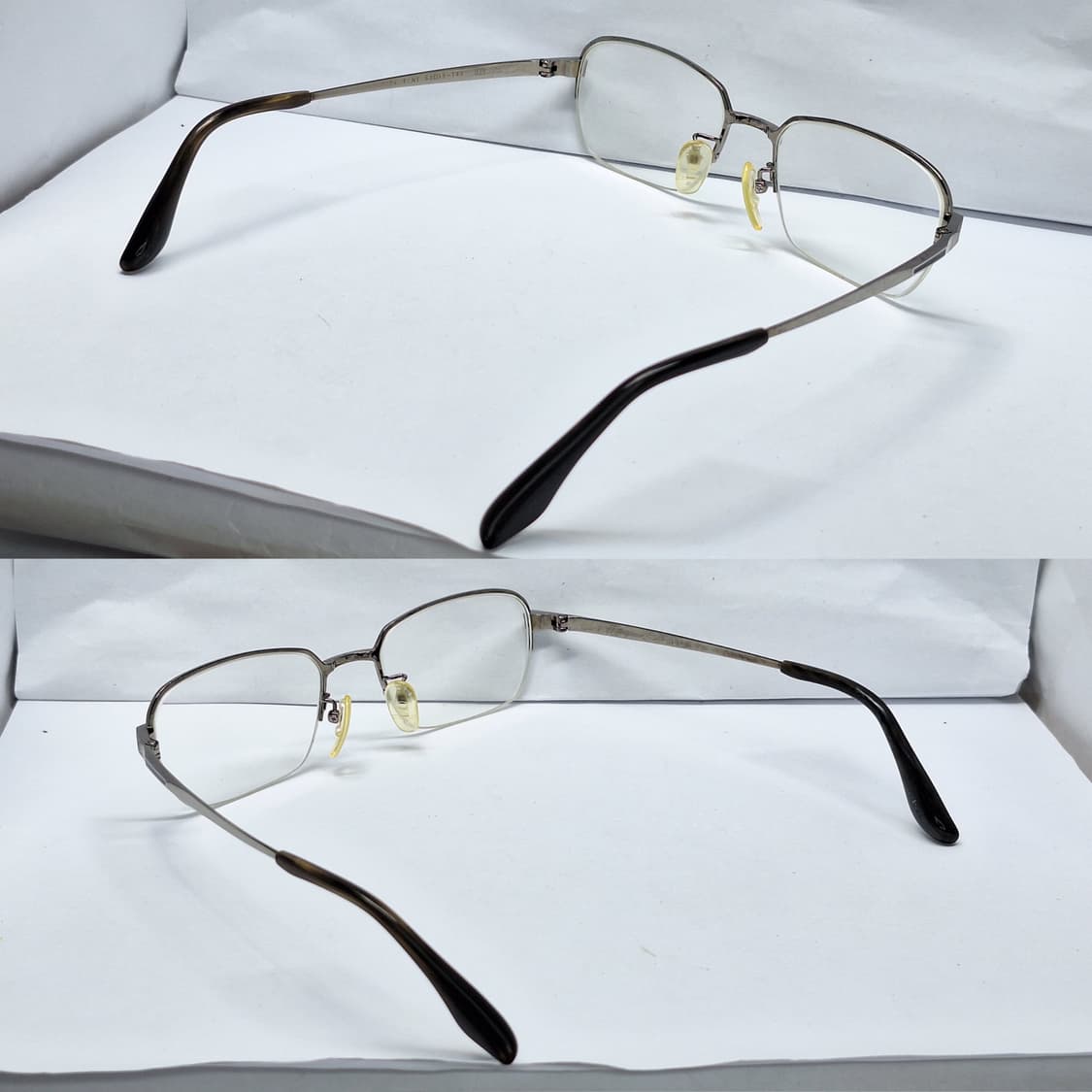 Vainqueur VA-1004 티타늄 이온도금 비즈니스 반무테 안경테 상품이미지6