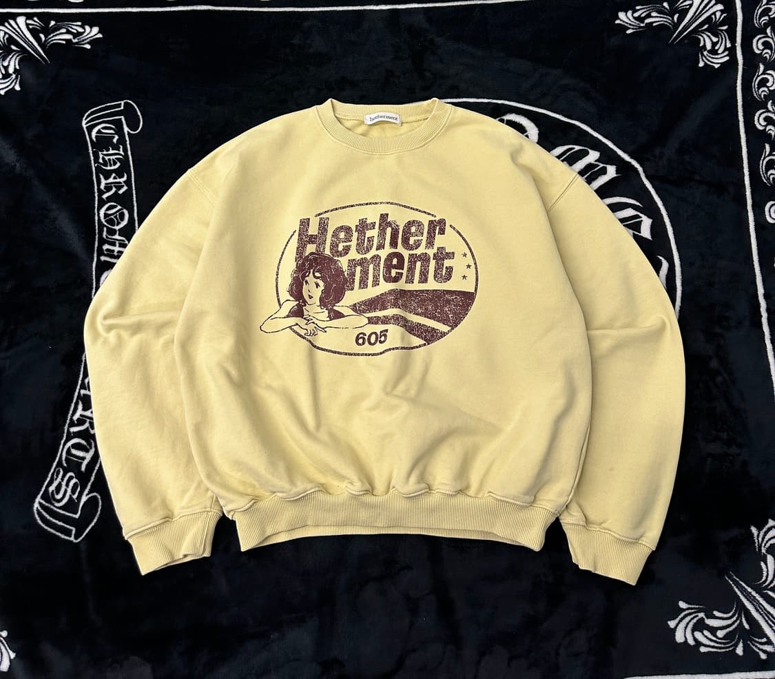 헤더먼트 헤더홈 스웻셔츠 os 상품이미지2