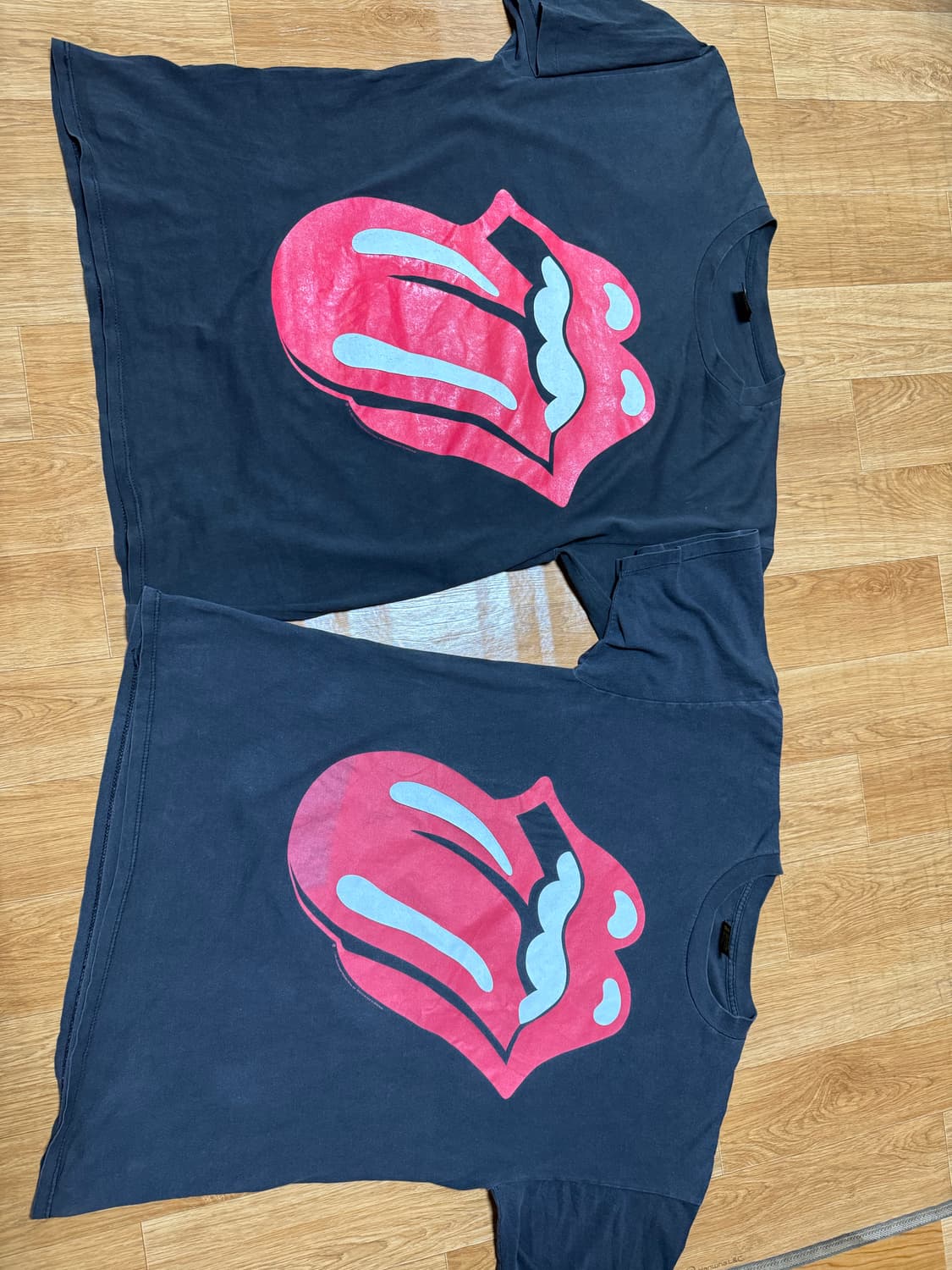 90s 롤링스톤즈 1994 부두라운지 빈티지 밴드티 하드페이딩 상품이미지1